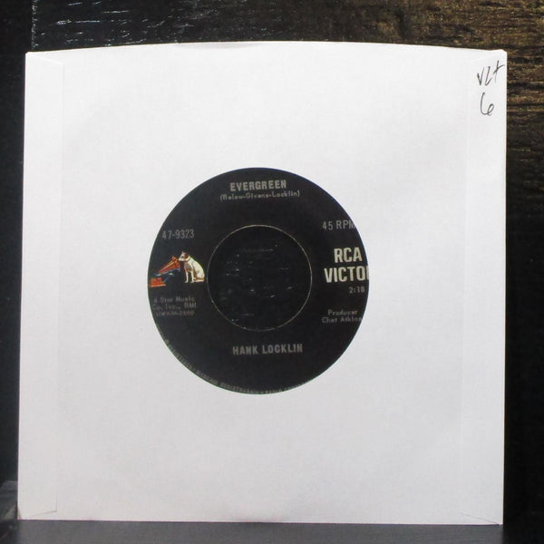 Hank Locklin - The Country Hall Of Fame / Evergreen 7" VG+ Vinyl 45 RCA 47-9323 - Shuga Records