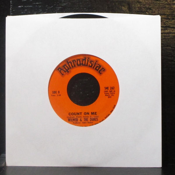 Wilmer & The Dukes - Living In The U.S.A. / Count On Me 7" Mint- Vinyl 45 SME262 - Shuga Records