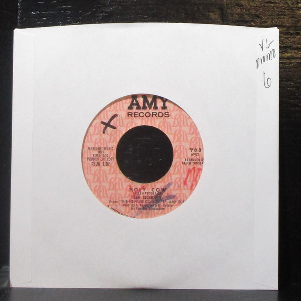 Lee Dorsey - Holy Cow / Operation Heartache 7" VG Promo Vinyl 45 Amy 965 USA - Shuga Records