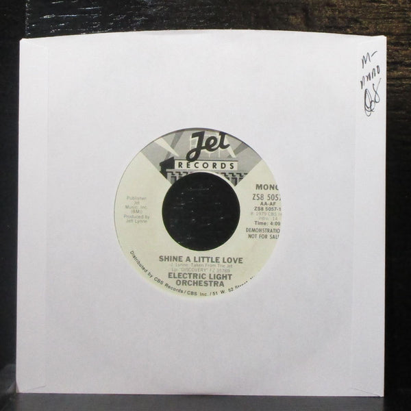 Electric Light Orchestra - Shine A Little Love 7" Mint- Promo Vinyl 45 Jet 1979 - Shuga Records