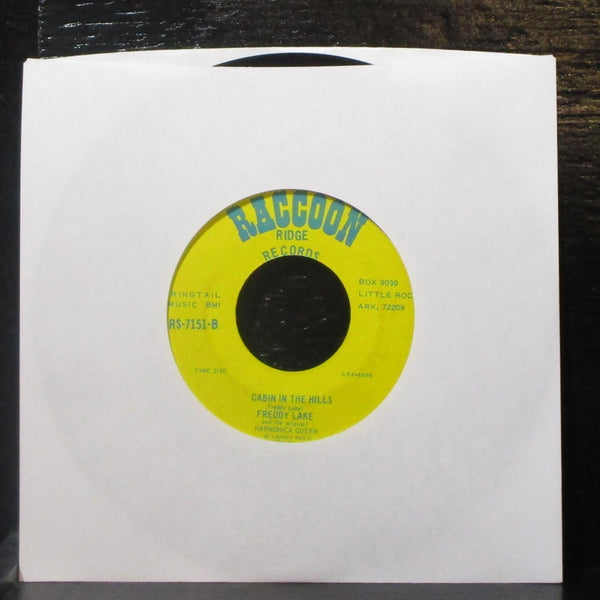 Freddy Lake & Harmonica Kate - Bearcat Darlin' 7" VG+ Vinyl 45 Raccoon Ridge - Shuga Records