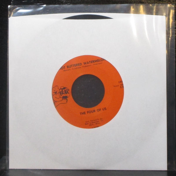 The Four Of Us - Liza / Hot Buttered Watermelon 7" VG+ Vinyl 45 Bear 1970 - Shuga Records