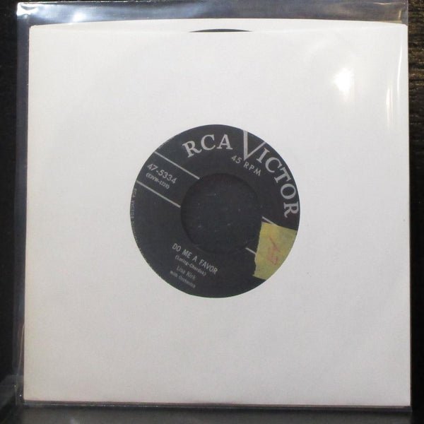 Lisa Kirk - King Size Kisses / Do Me A Favor 7" VG- Vinyl 45 RCA 47-5334 USA - Shuga Records