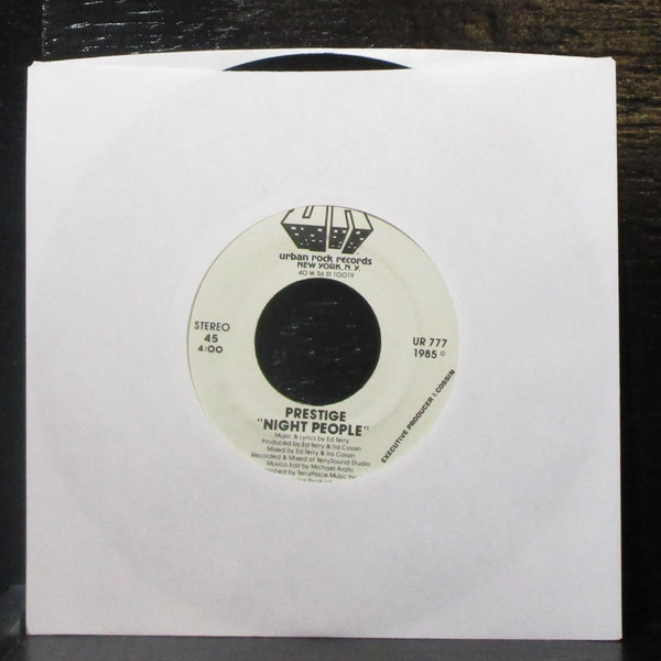 Prestige - Night People 7" Mint- Vinyl 45 Urban Rock UR 777 USA 1985 - Shuga Records