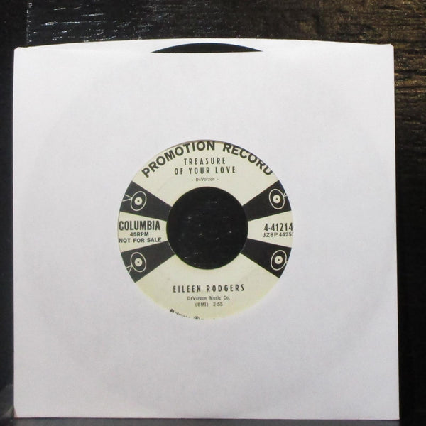 Eileen Rodgers - A Little Bit Bluer 7" VG+ Promo Vinyl 45 Columbia 4-41214 USA - Shuga Records