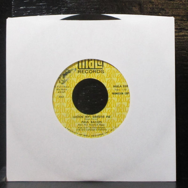 Paul Bacon - Pretty Betty / Sweetie Pie 7" VG- Promo Vinyl 45 MALA 559 USA - Shuga Records