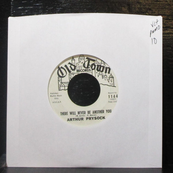 Arthur Prysock - There Will Never Be Another You 7" VG+ Promo Vinyl 45 Old Town - Shuga Records