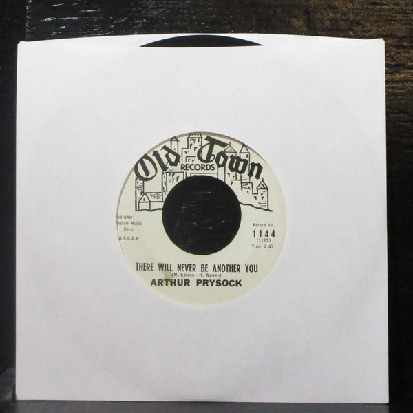 Arthur Prysock - There Will Never Be Another You 7" VG+ Promo Vinyl 45 Old Town - Shuga Records