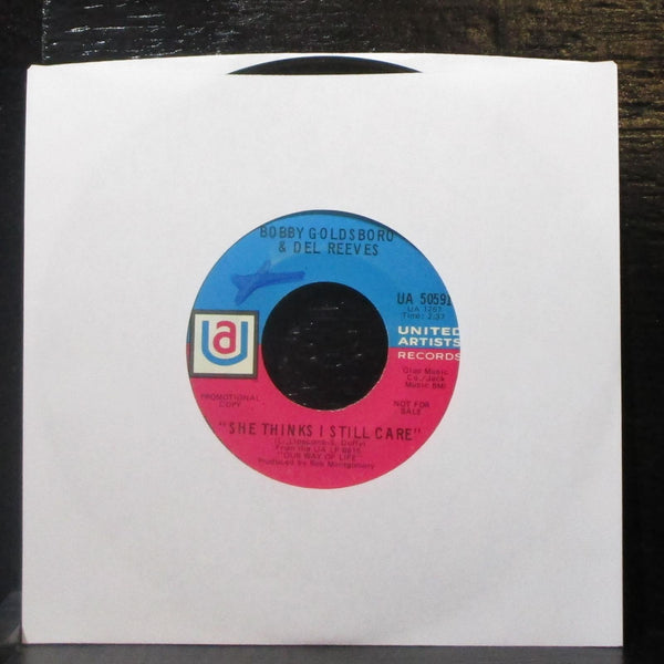 Bobby Goldsboro & Del Reeves - Take A Little Good Will Home 7" VG Promo Vinyl 45 - Shuga Records