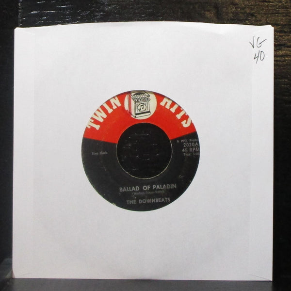 Downbeats / Timmy Reynolds - Ballad Of Paladin / Little Diane 7" VG Vinyl 45 - Shuga Records