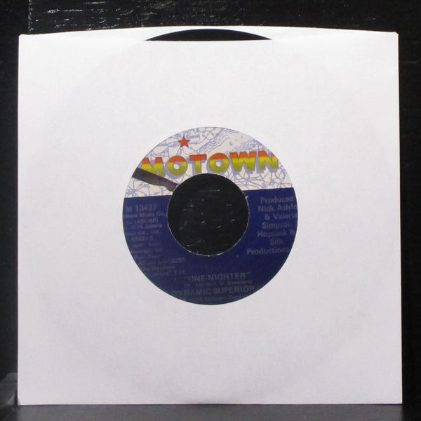 The Dynamic Superiors T.M. - Leave It Alone / One-Nighter 7" VG+ Vinyl 45 Motown - Shuga Records