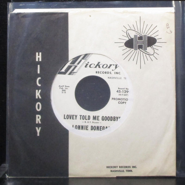 Lonnie Donegan - Louisiana Man / Lovey Told Me Goodbye 7" VG+ Promo Vinyl 45 - Shuga Records