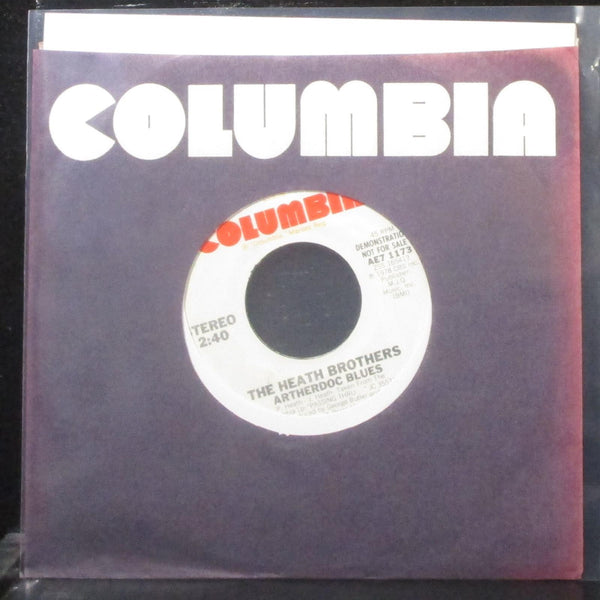 Heath Brothers - Mellowdrama / Artherdoc Blues 7" Mint- Promo Vinyl 45 Columbia - Shuga Records