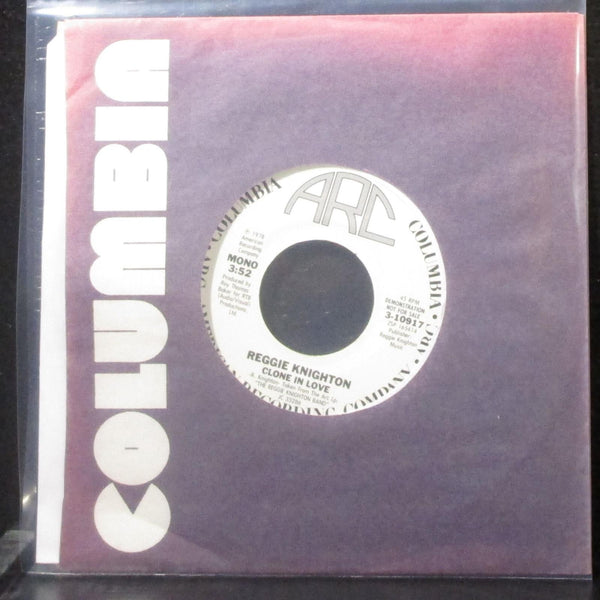 Reggie Knighton - Clone In Love 7" Mint- Promo Vinyl 45 ARC 3-10917 USA 1978 - Shuga Records