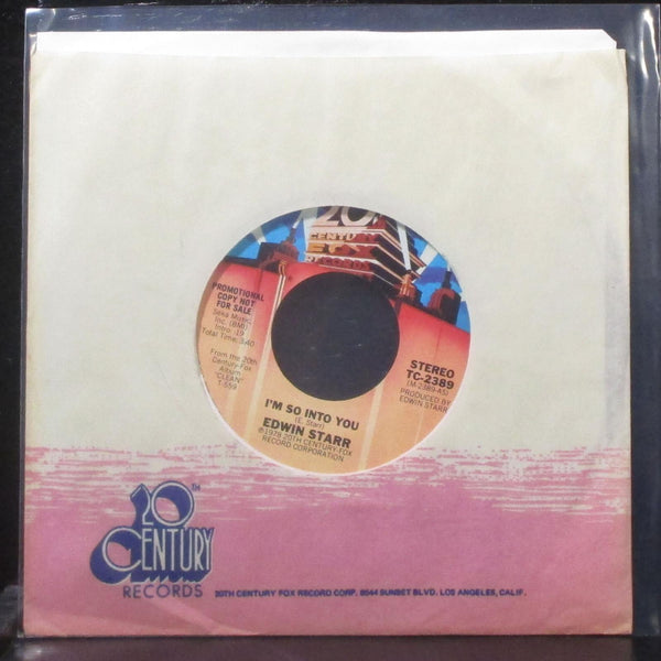Edwin Starr - I'm So Into You 7" Mint- Promo Vinyl 45 TC-2389 USA 1978 - Shuga Records
