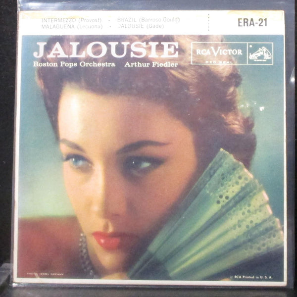 Arthur Fiedler & Boston Pops Orchestra - Jalousie EP 7" VG+ Vinyl 45 RCA ERA-21 - Shuga Records