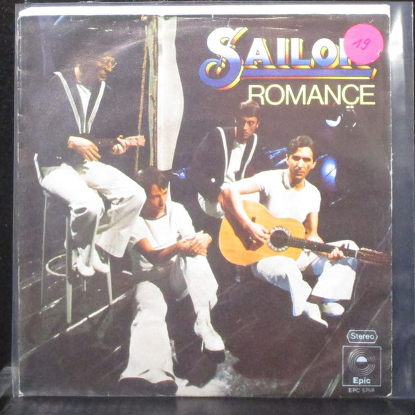 Sailor - Romance / Istanbul 6.25 7" VG+ Vinyl 45 Epic EPC 5758 Germany 1977 - Shuga Records