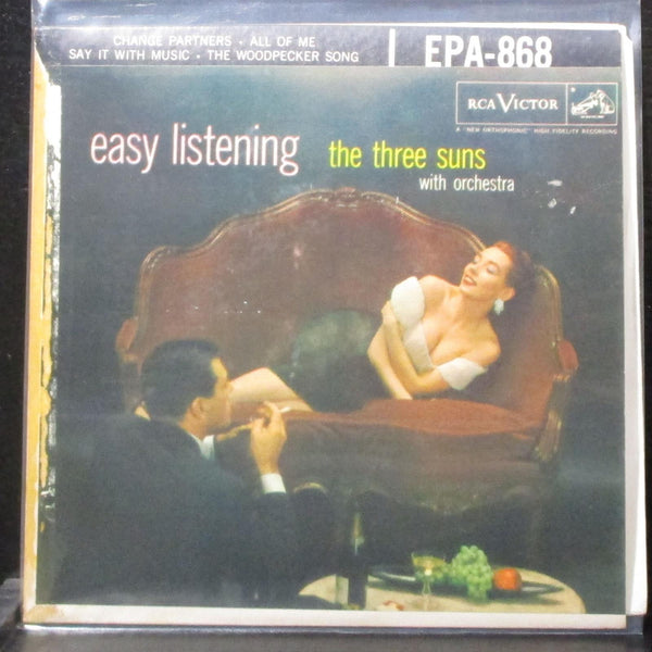 The Three Suns - Easy Listening EP 7" VG+ Vinyl 45 RCA EPA-868 USA 1956 - Shuga Records