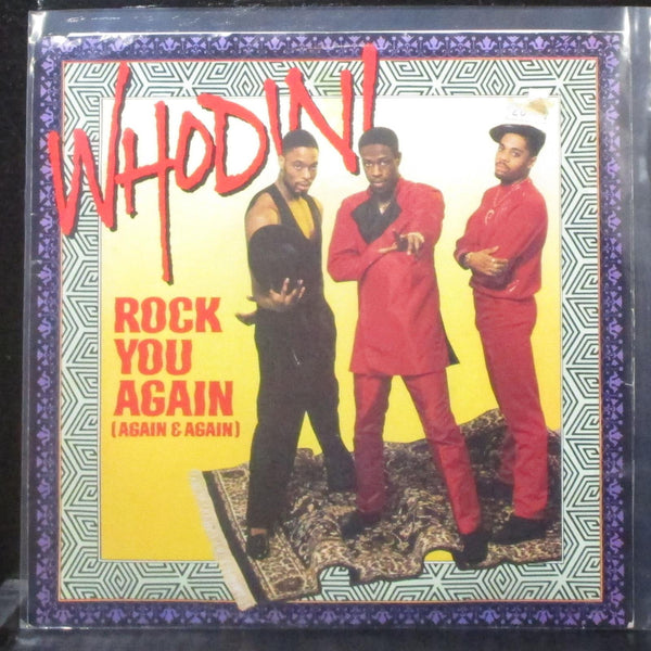 Whodini - Rock You Again (Again & Again) 7" Mint- Promo Vinyl 45 Jive JS1-9607 - Shuga Records