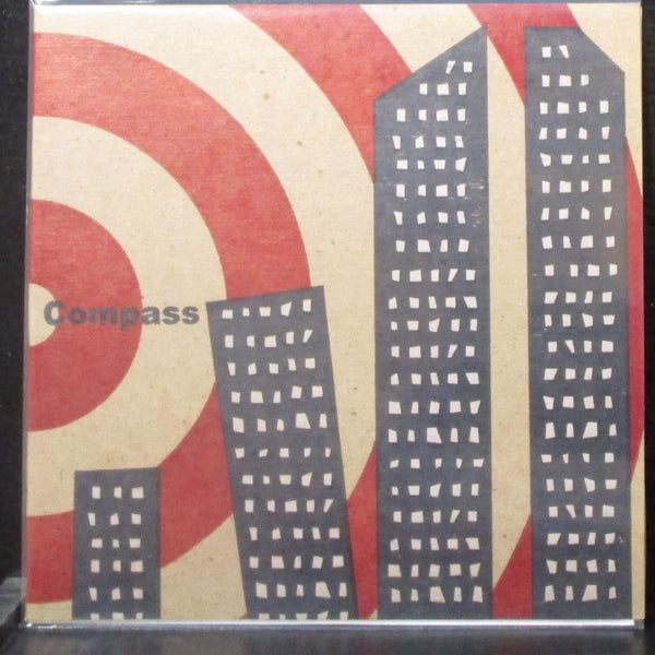 Compass - Antonio Rumori / Estacion Especial 7" Mint- Vinyl 45 SharkAttack! 2001 - Shuga Records