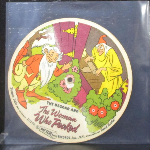 David Kurlan - The Woman Who Pecked 6.5" VG+ Vinyl 78 PIcturTone 10766 USA - Shuga Records