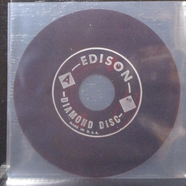 Unused Edison Diamond Disc Red Flexidisc 7" Mint- Vinyl 45 McGraw-Edison USA - Shuga Records