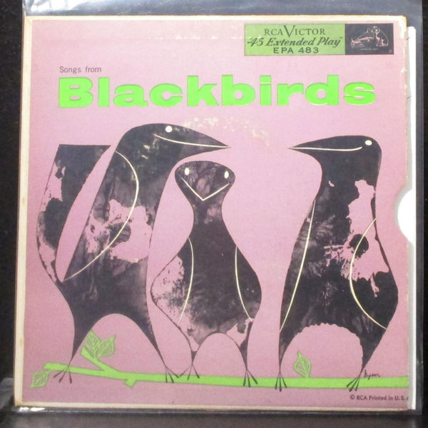 Cab Calloway & Thelma Carpenter - Songs From Blackbirds EP 7" VG+ Vinyl 45 RCA - Shuga Records