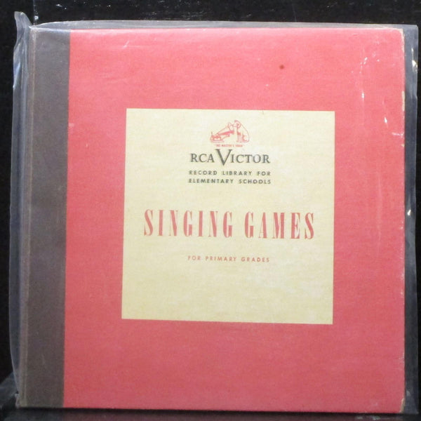 RCA Victor Orchestra - Singing Games For Primary Grades EP 4x7" VG+ Vinyl 45 - Shuga Records