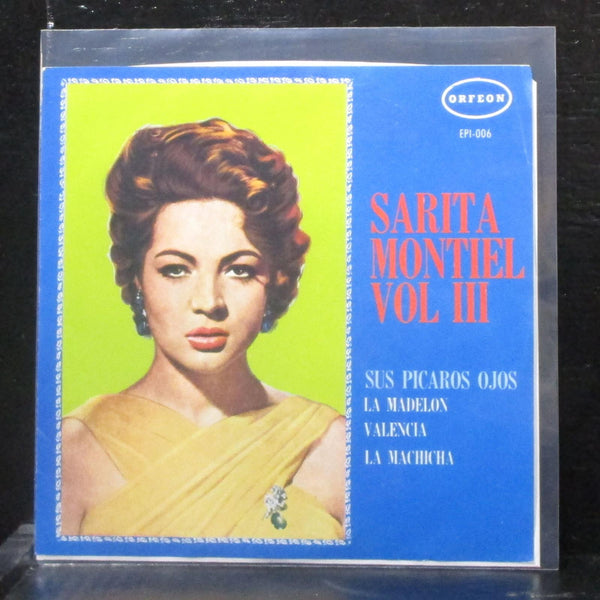 Sarita Montiel - Sarita Montiel Vol III EP 7" Mint- Vinyl 45 Orfeon Mexico - Shuga Records
