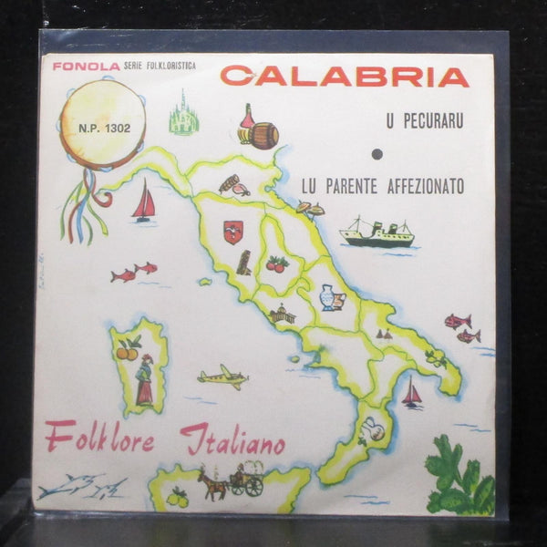 Gianni Arnone & Matilde Venneri - Calabria 7" Mint- Vinyl 45 Fonola 1302 Italy - Shuga Records