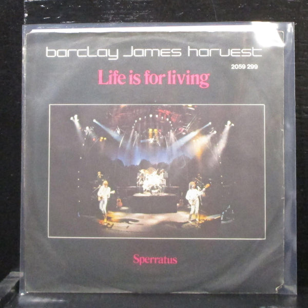 Barclay James Harvest - Life Is For Living 7" VG+ Vinyl 45 Polydor Germany 1980 - Shuga Records