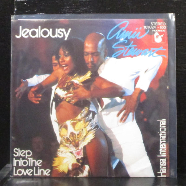 Amii Stewart - Jealousy / Step Into The Love Line 7" VG+ Vinyl 45 Hansa Germany - Shuga Records