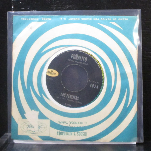 Las Perlitas - Una Lagrima / Pualito 7" Mint- Vinyl 45 Musart 4824 Mexico - Shuga Records