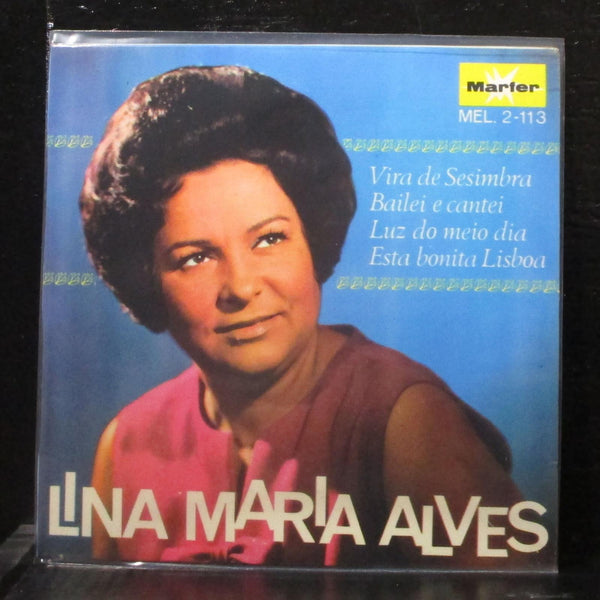 Lina Maria Alves - Luz Do Meio Dia EP 7" Mint- Vinyl 45 Marfer MEL. 2.113 Spain - Shuga Records