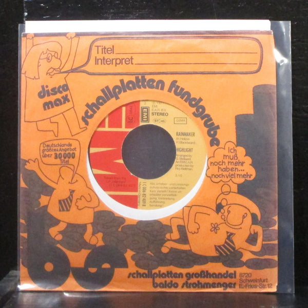 Highlight - Hello How Are You / Rainmaker 7" Mint- Vinyl 45 EMI Germany 1977 - Shuga Records