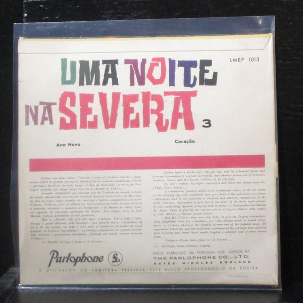 Fernanda Maria - Uma Noite Na "A Severa" 7" VG+ Vinyl 45 Parlophone LEMP 1013 - Shuga Records