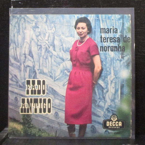 Maria Teresa de Noronha - Fado Antigo EP 7" VG+ Vinyl 45 Decca DFE 6585 Portugal - Shuga Records