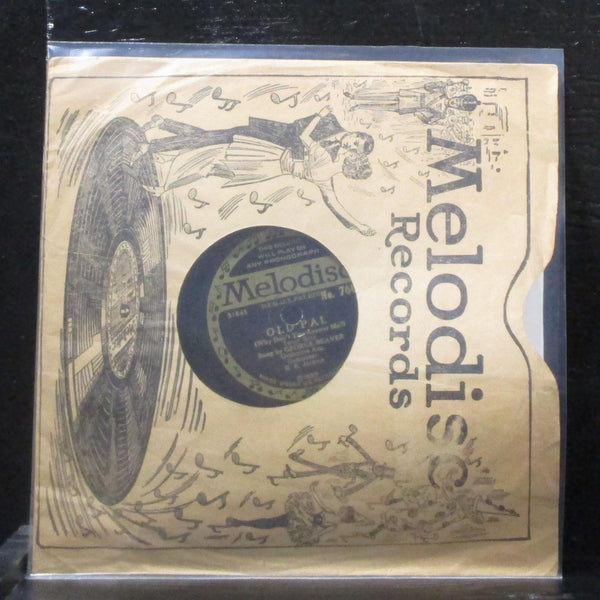 George Beaver - Old Pal / Broadway Rose 7" VG+ Vinyl 78 Melodisc 760 USA 1920 - Shuga Records