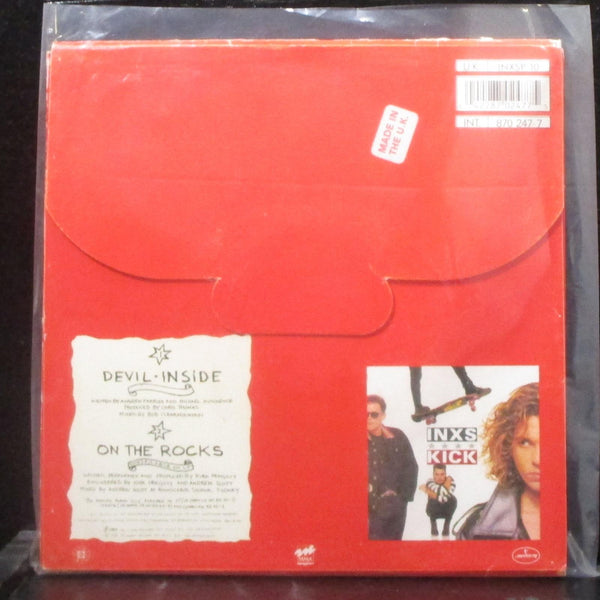 INXS - Devil Inside / On The Rocks 7" Mint- Vinyl 45 Mercury INXS 10 UK 1987 - Shuga Records