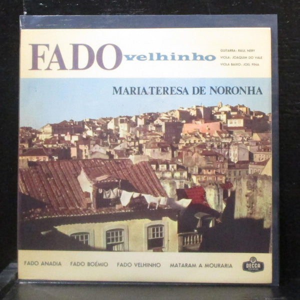 Maria Teresa de Noronha - Fado Velhinho EP 7" VG+ Vinyl 45 Decca Portugal 1964 - Shuga Records