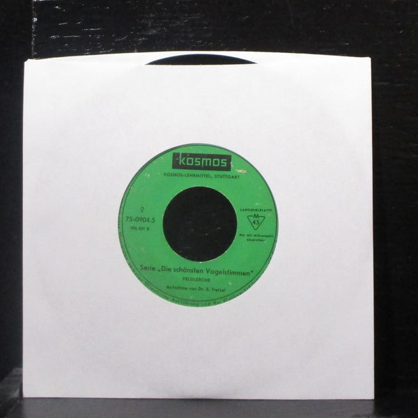 Dr. E. Tretzel - Die Schnsten Vogelstimmen 7" VG+ Vinyl 45 Kosmos Germany - Shuga Records