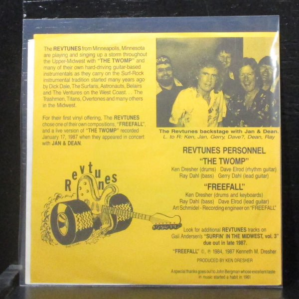The Revtunes - The Twomp / Freefall 7" Mint- Vinyl 45 Ken-Tell KST-8014 USA 1987 - Shuga Records