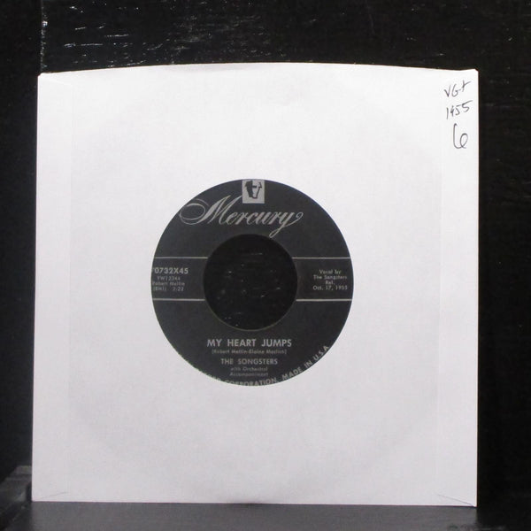 The Songsters - Oriental Polka / My Heart Jumps 7" VG+ Vinyl 45 Mercury 70732X45 - Shuga Records