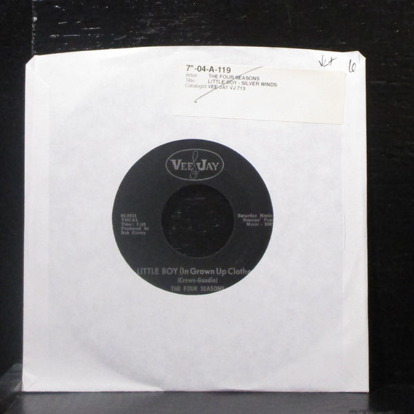 The Four Seasons - Little Boy / Silver Wings 7" VG+ Vinyl 45 VJ-713 USA 1965 - Shuga Records