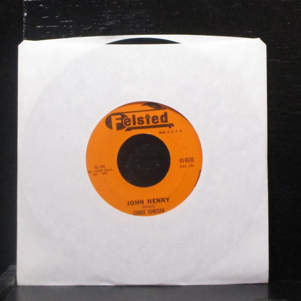 Lonnie Donegan - Rock Island Line / John Henry 7" VG Vinyl 45 Felsted 45-8630 - Shuga Records