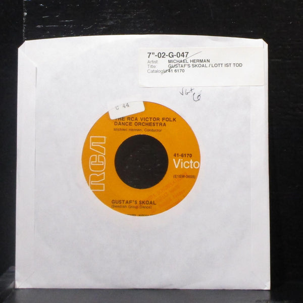 RCA Victor Folk Dance Orchestra - Gustaf's Skoal / Lott' Ist Tod 7" VG+ Vinyl 45 - Shuga Records