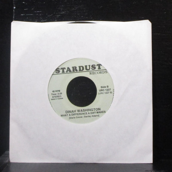 Dinah Washington - Unforgettable 7" Mint- Vinyl 45 Stardust URC 1227 USA - Shuga Records