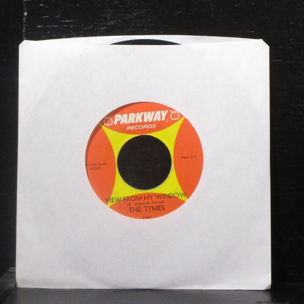 The Tymes - Somewhere / View From My Window 7" VG+ Vinyl 45 Parkway P-891 - Shuga Records