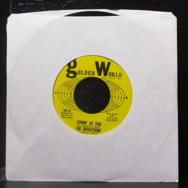 The Reflections - Poor Man's Son / Comin' At You 7" VG Vinyl 45 GW-20 USA 1965 - Shuga Records