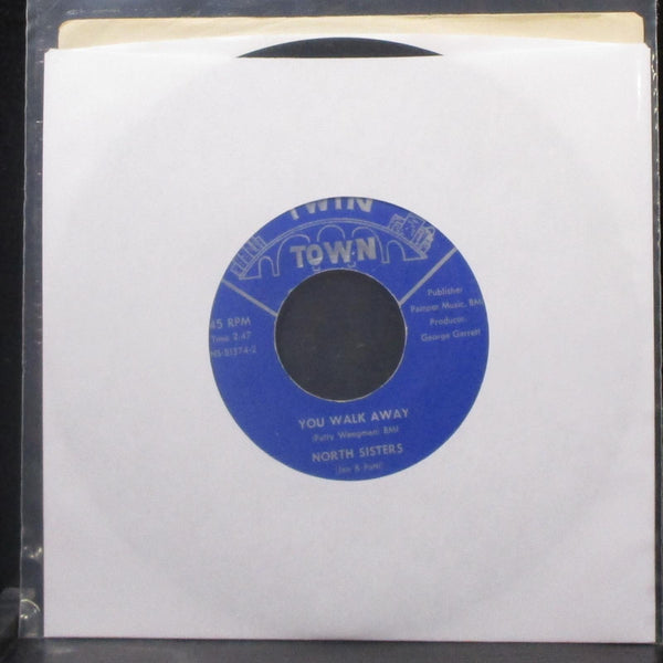 North Sisters - Chips Fall / You Walk Away 7" VG+ Vinyl 45 Twin Town NS-51374 - Shuga Records